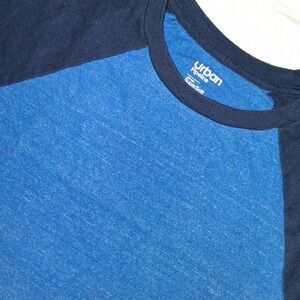 Urban Pipeline Boys Long Sleeve Raglan T-Shirt,‎ Blue & Navy, Kids Medium